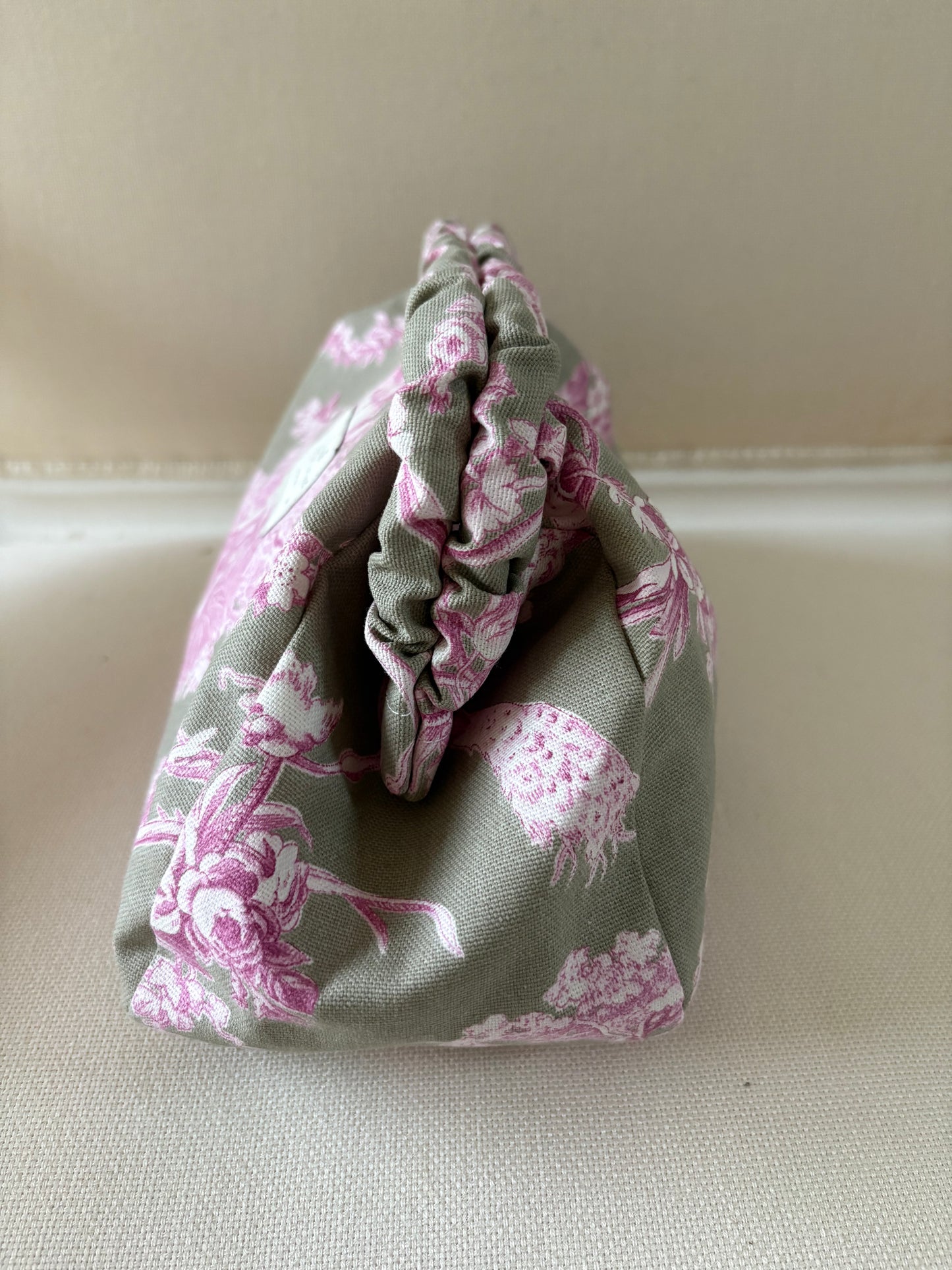 Clutch - Jouy de Fruits Taupe & Lila