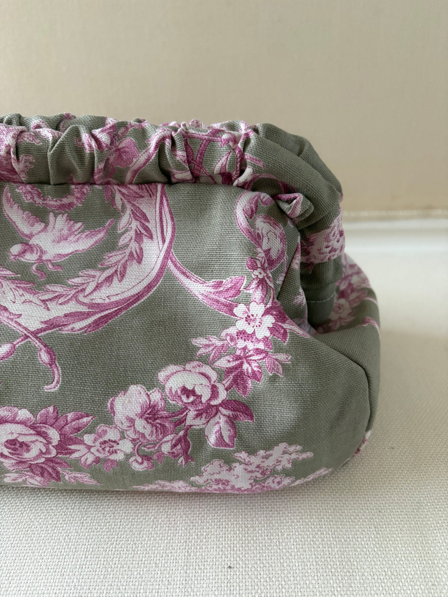 Clutch - Jouy de Fruits Taupe & Lila