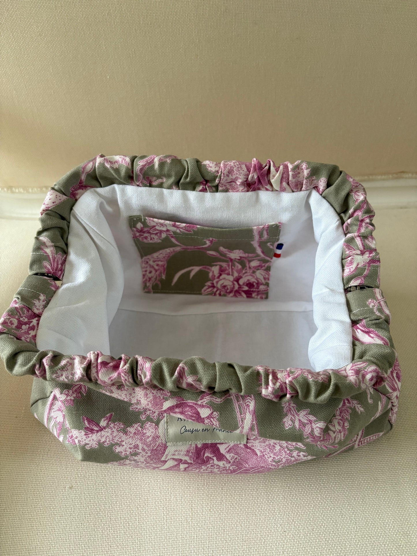 Clutch - Jouy de Fruits Taupe & Lila