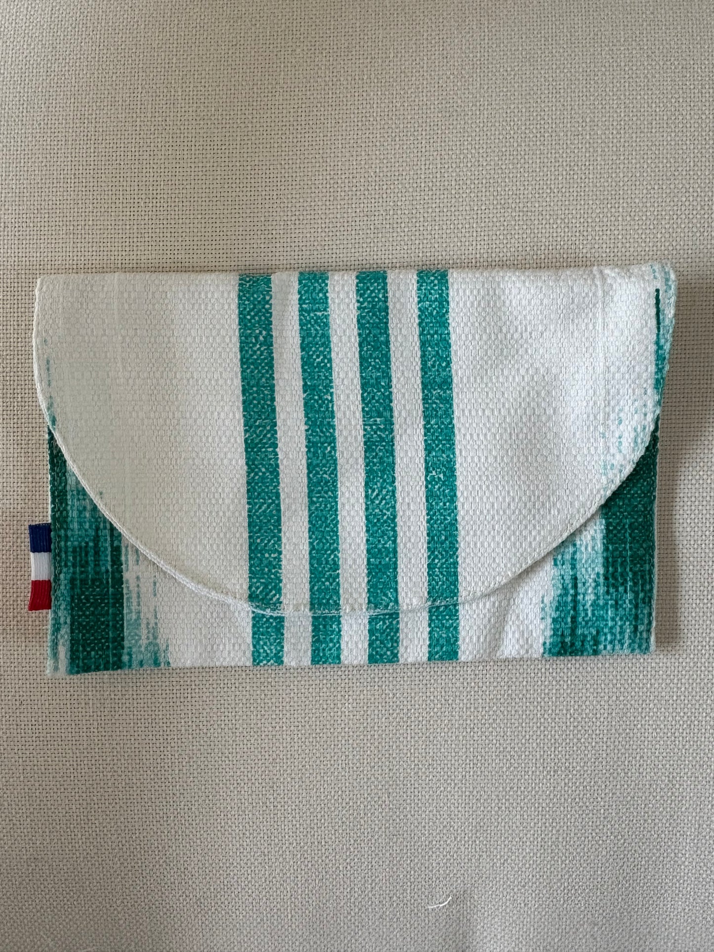Pochette enveloppe - French Riviera Emeraude
