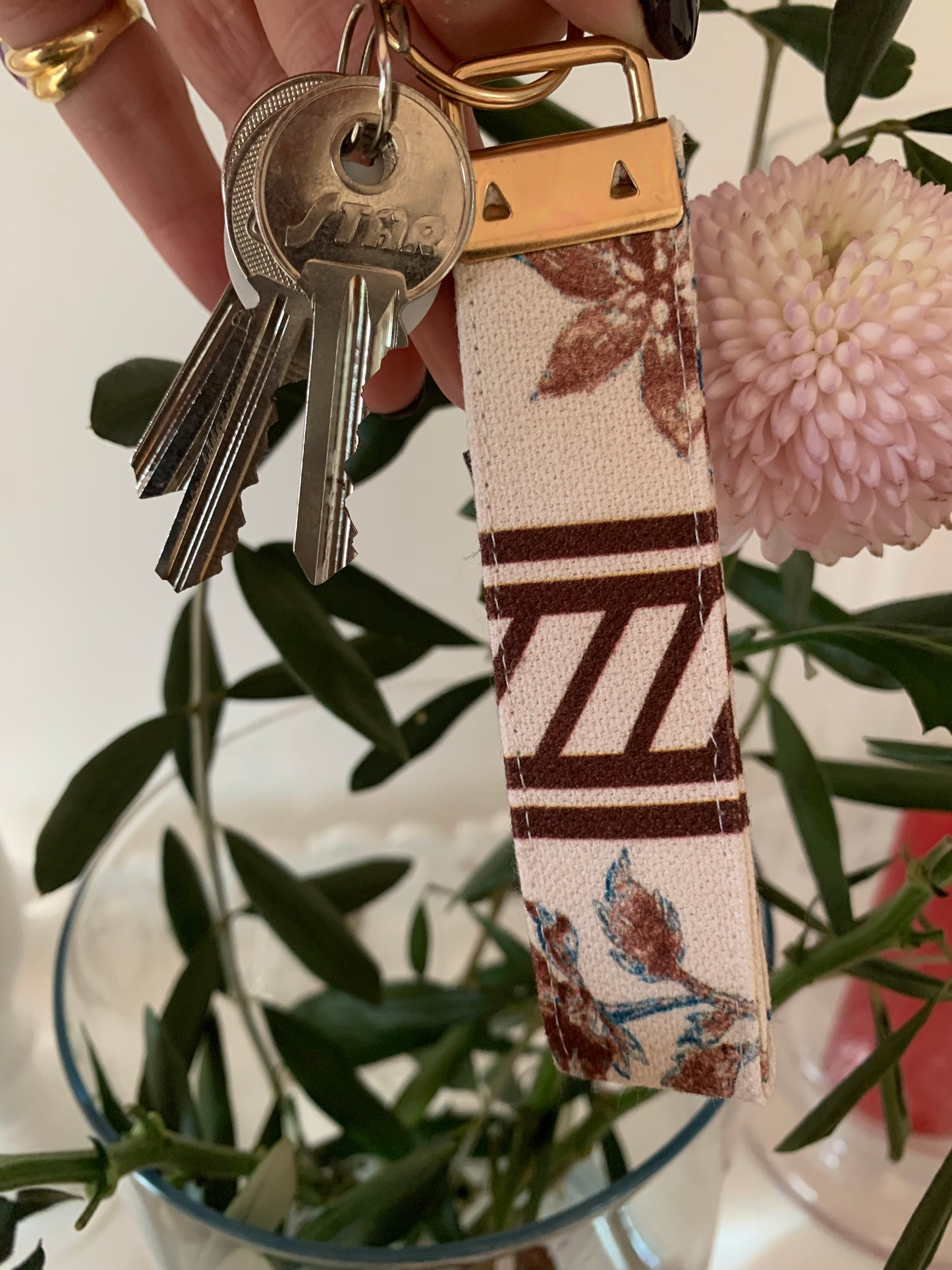 Porte-Clef Maison de Campagne Acajou
