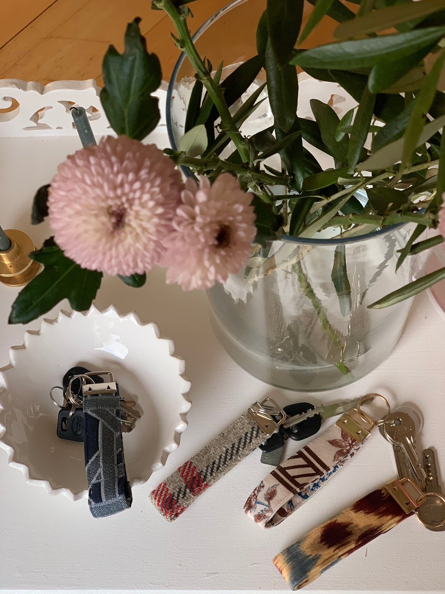 Porte-Clef Maison de Campagne Acajou