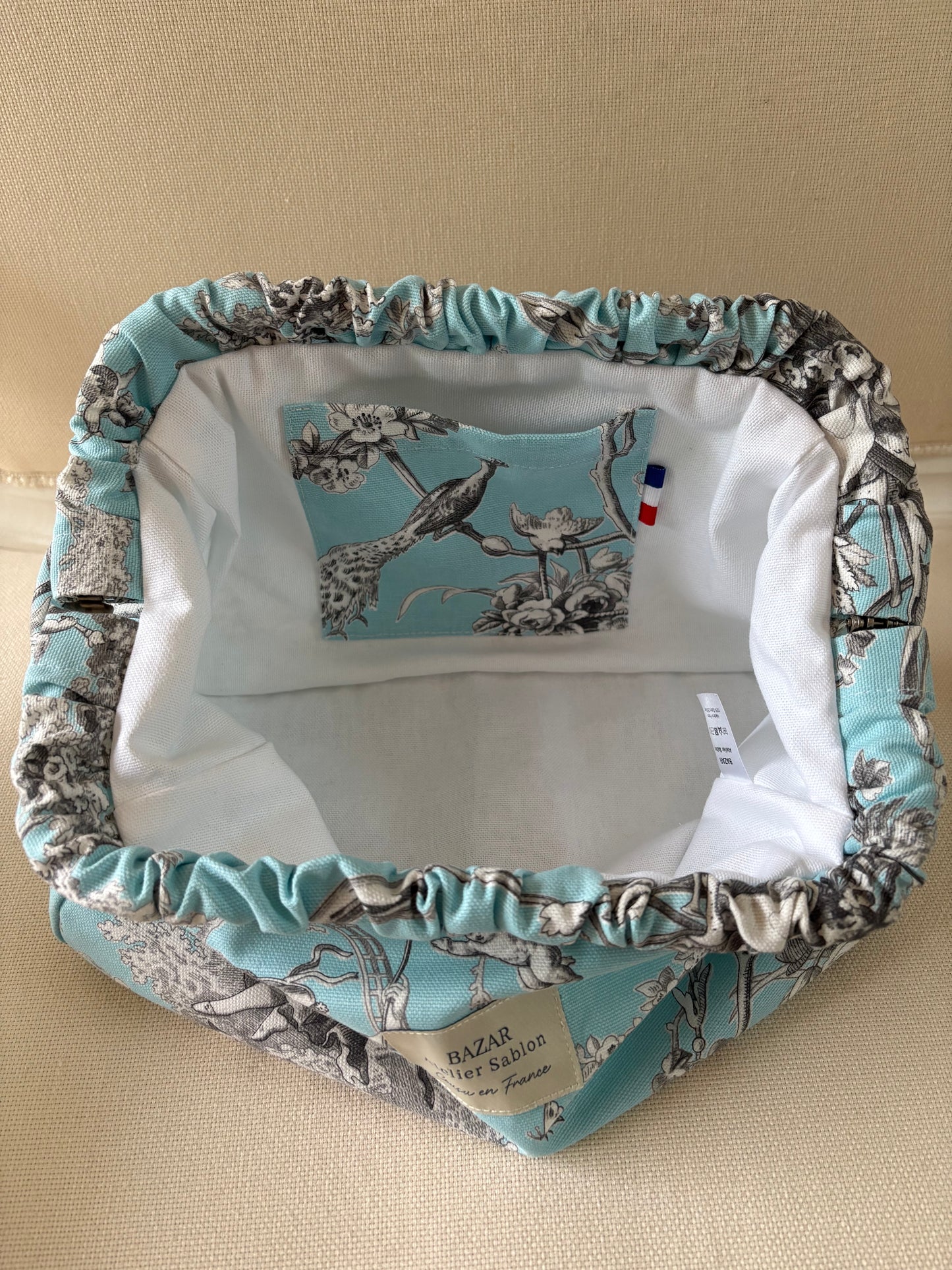 Clutch - Jouy de Fruits Turquoise