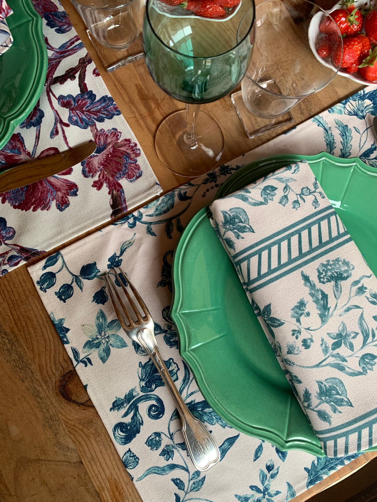 Set de table - Maison de Campagne Clématite