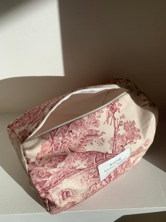 Trousse de Toilette XL - Jouy de Fruits Rouge