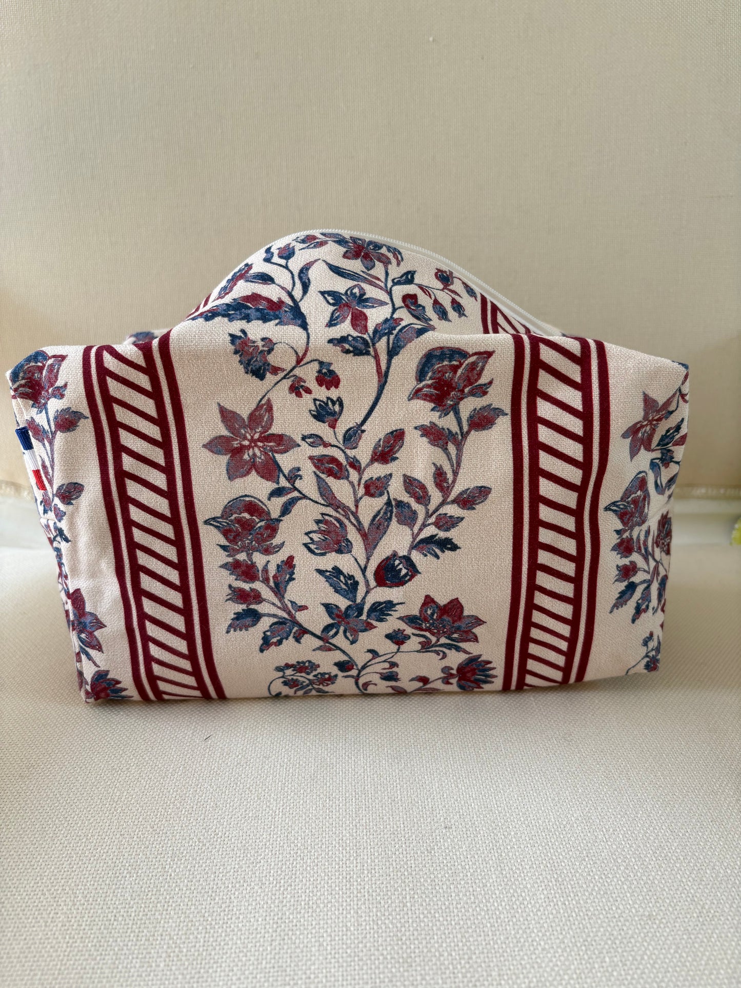 Trousse de Toilette XXL - Maison de Campagne Rouge Bleu