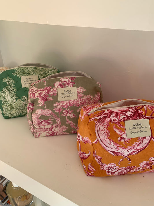 Trousse de Toilette XL - Jouy de Fruits Menthe