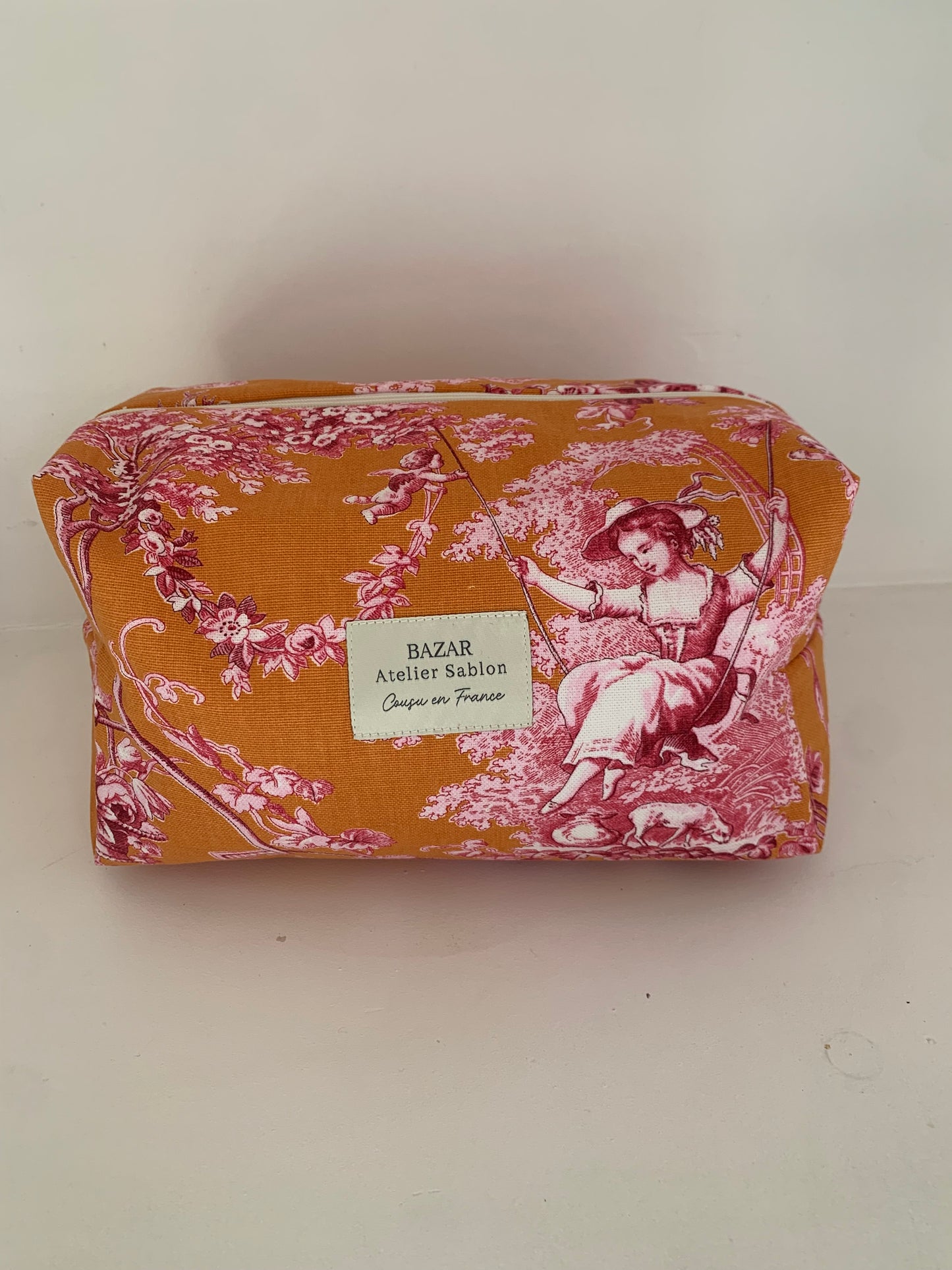 Trousse de Toilette XXL - Jouy de Fruits Orange