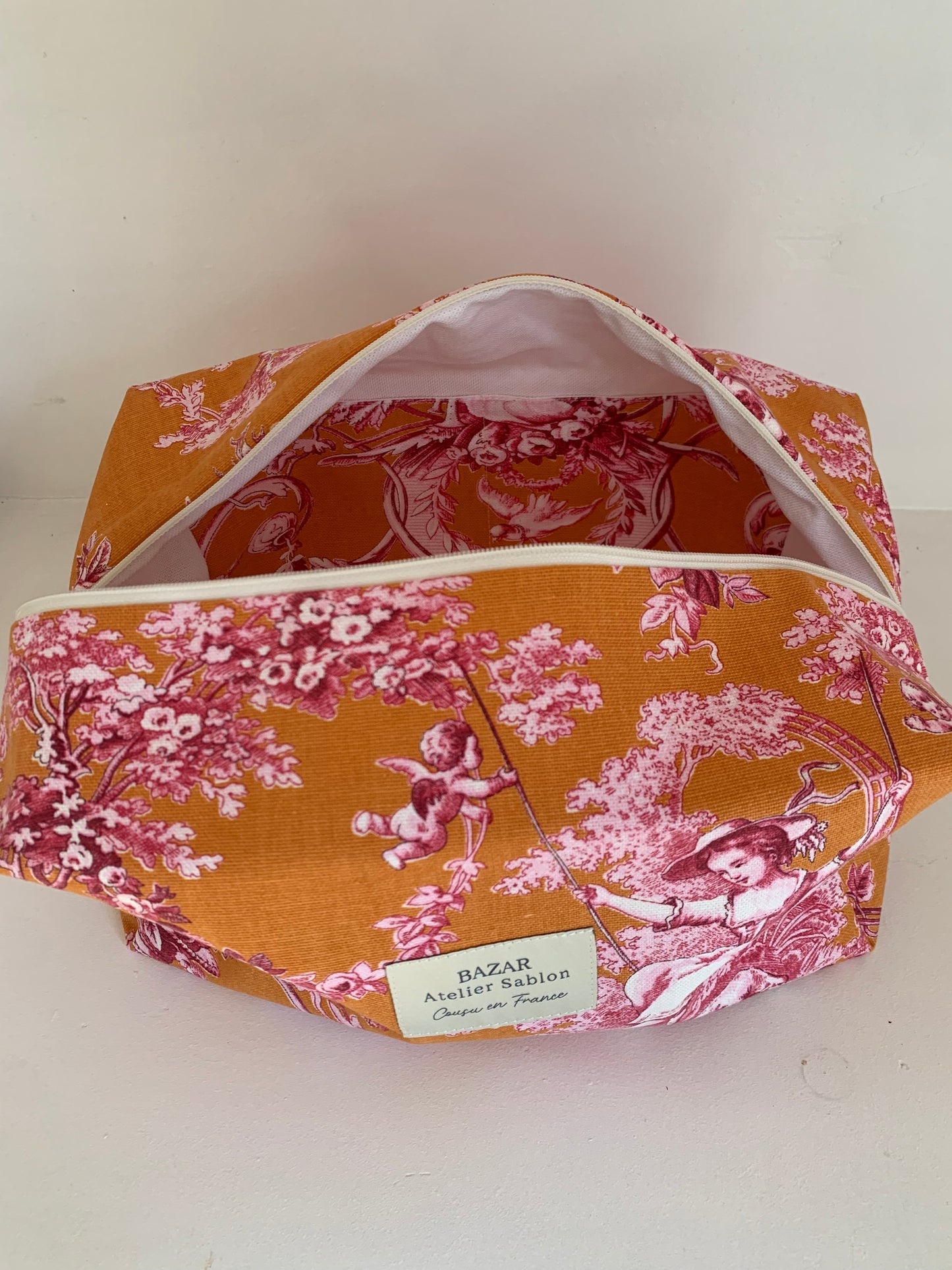 Trousse de Toilette XXL - Jouy de Fruits Orange