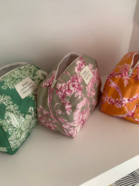 Trousse de Toilette XL - Jouy de Fruits Lila