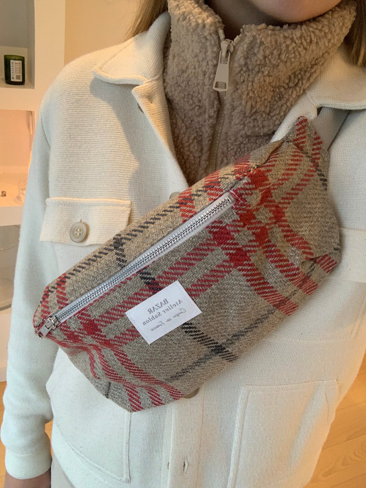 Banane - Tartan Pion Rouge