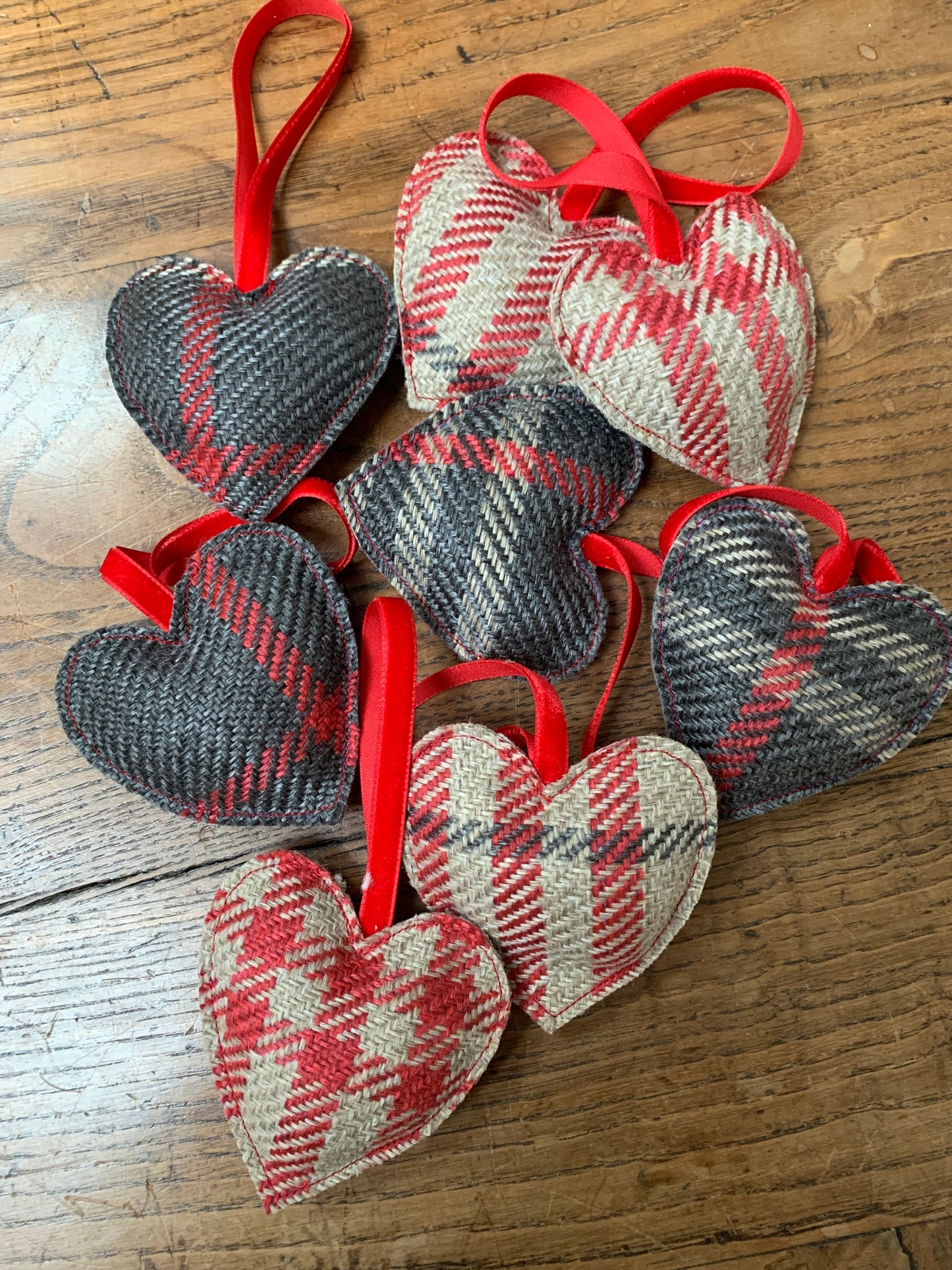 Cœur de Noel - Tartan Pion Rouge