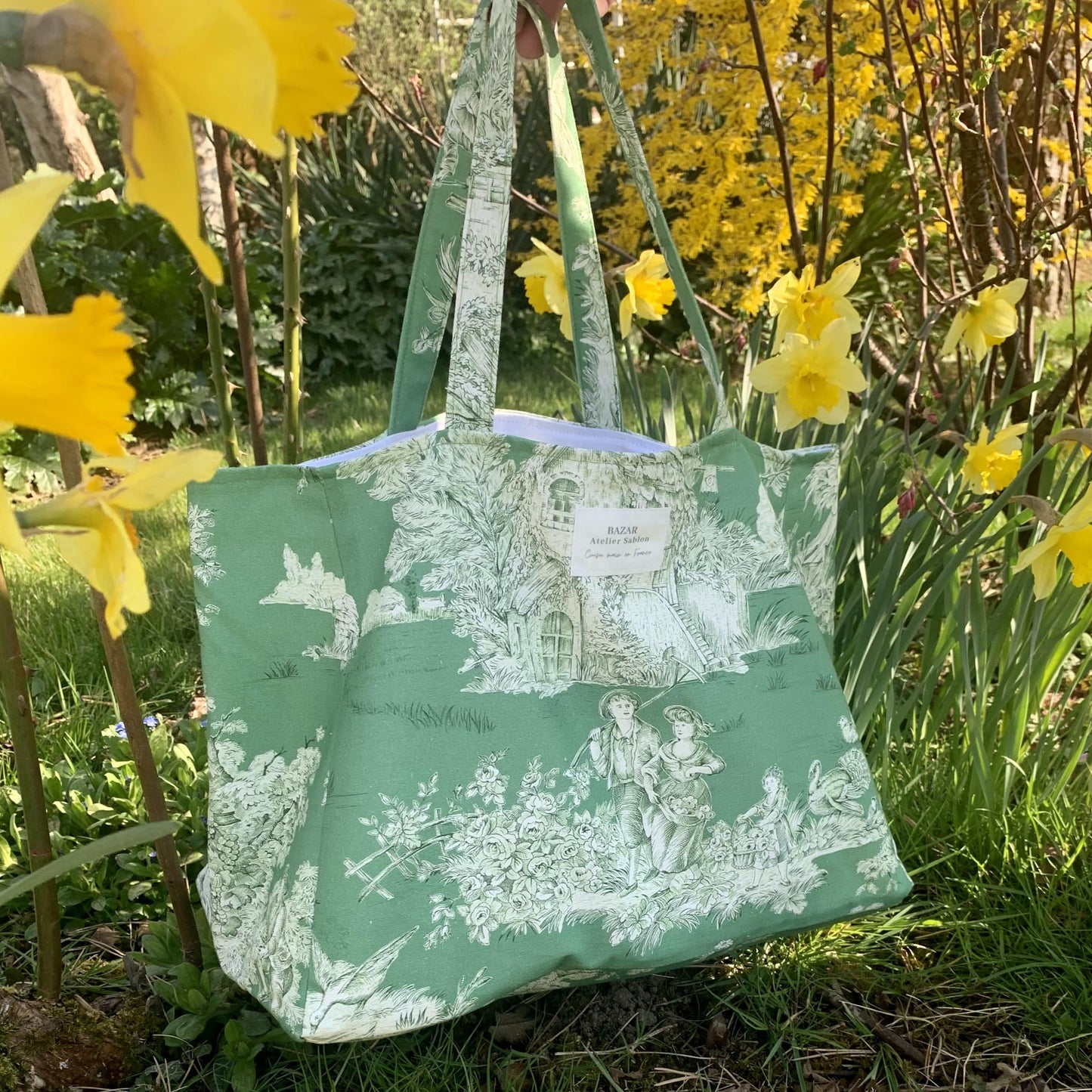 Cabas - Jouy de Fruits Vert Menthe