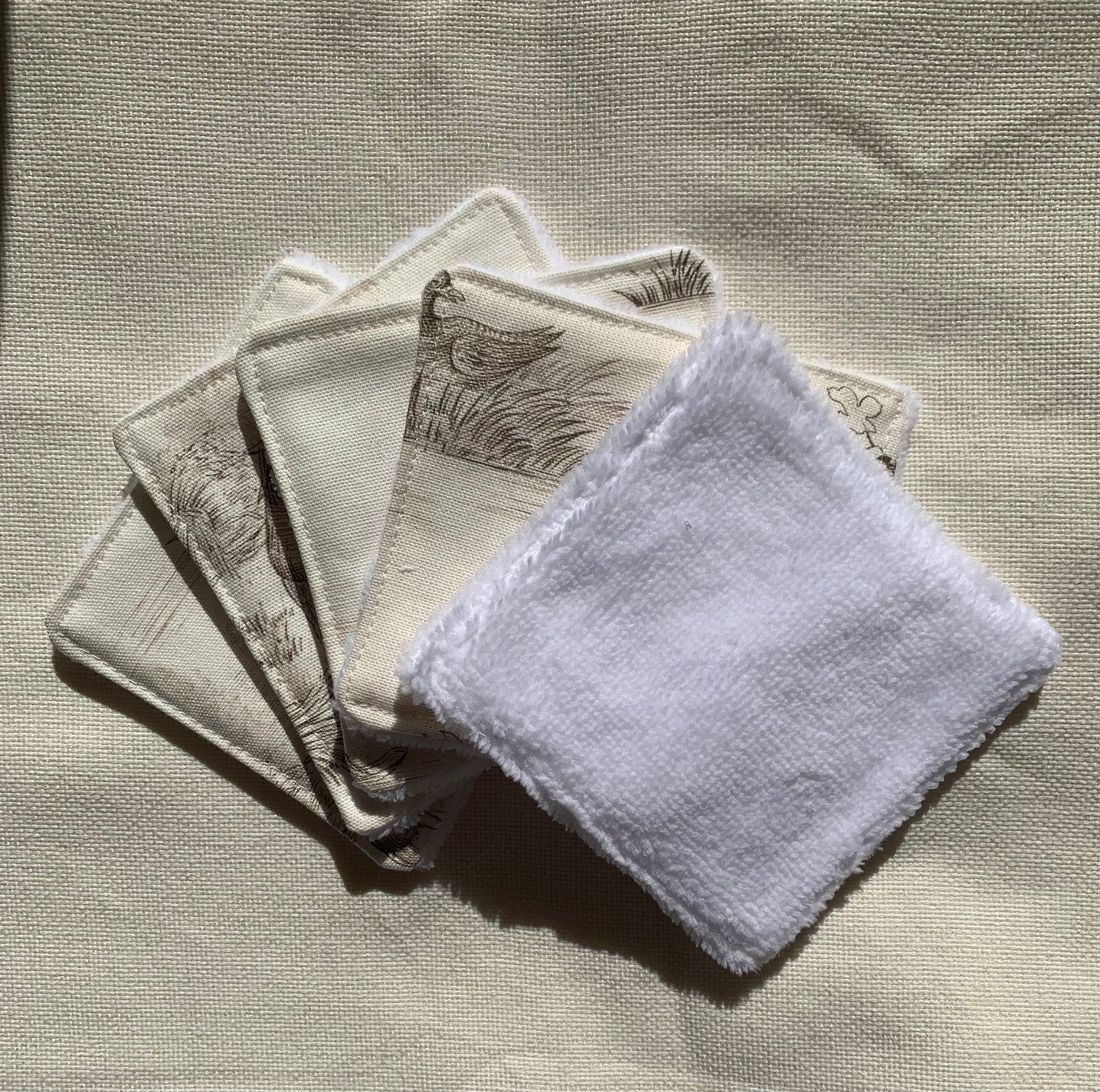 Lingettes réutilisables - Jouy de Fruits Moka