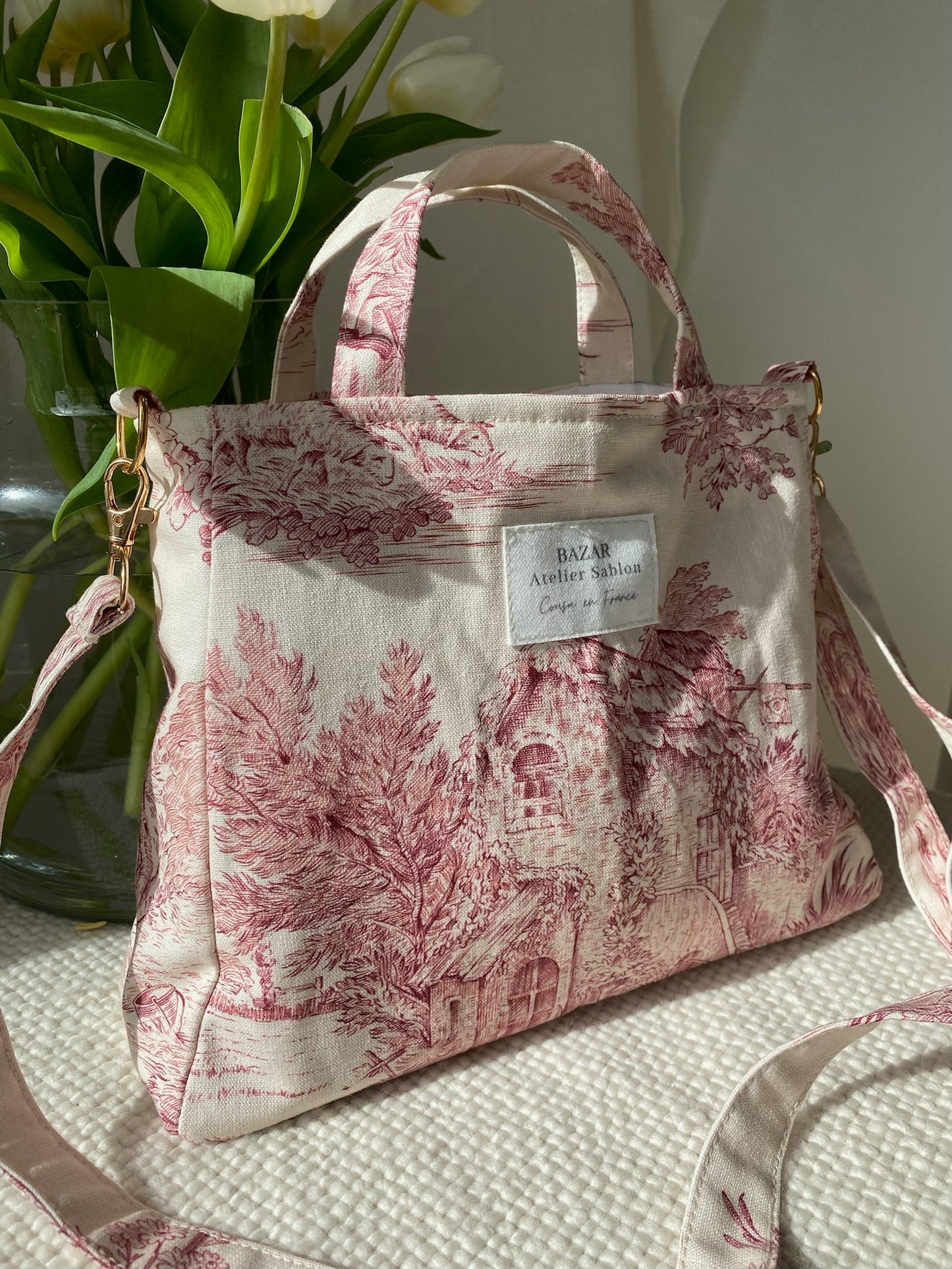 Mini Cabas - Jouy de Fruits Rouge
