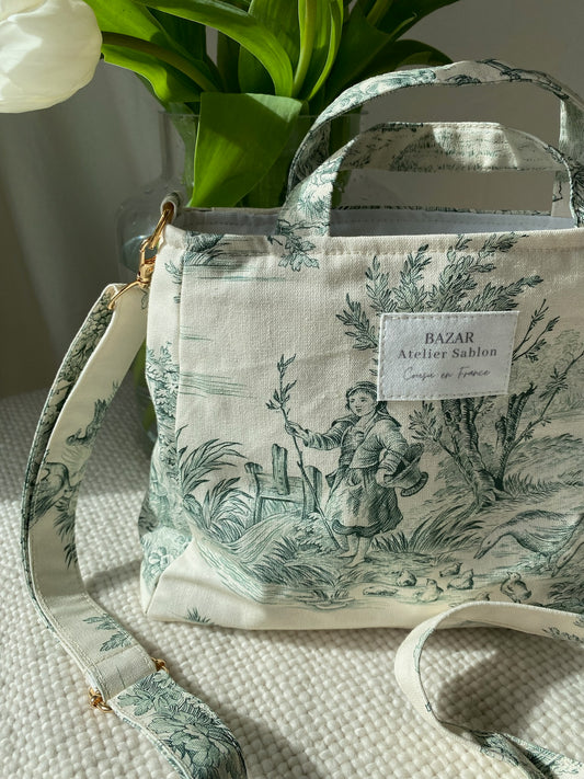 Mini Cabas - Jouy de Fruits Vert