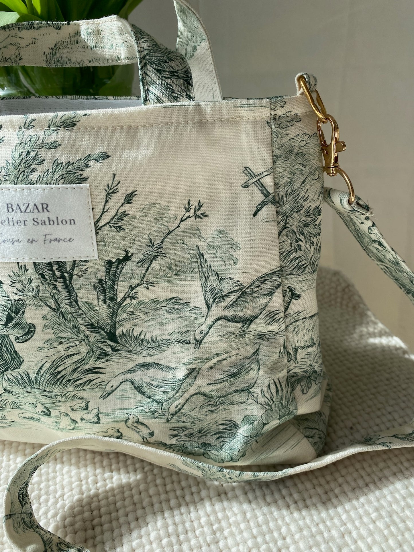 Mini Cabas - Jouy de Fruits Vert