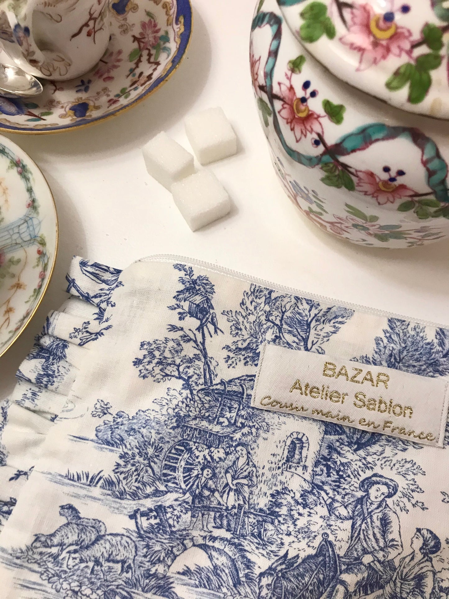 Pochette - Jouy de Fruits à fronces