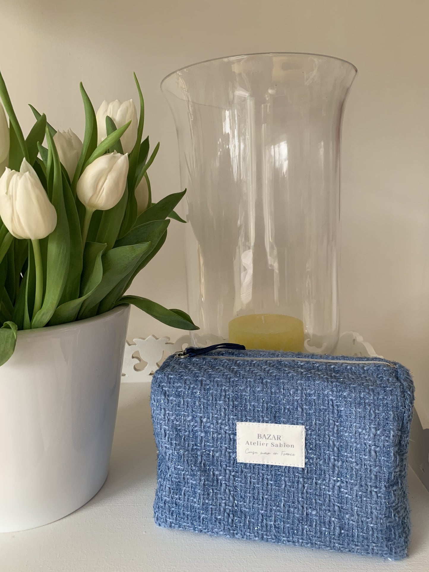 Trousse de Toilette - Sweet Tweedy Bleu