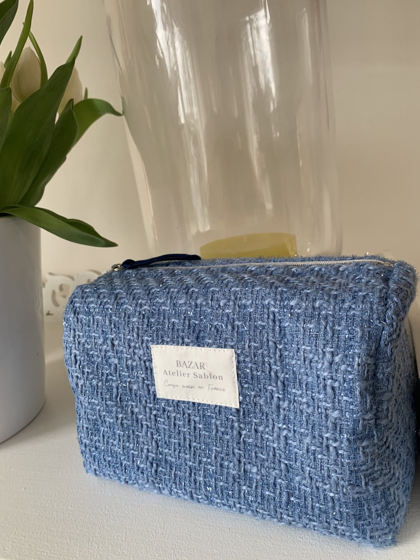 Trousse de Toilette - Sweet Tweedy Bleu