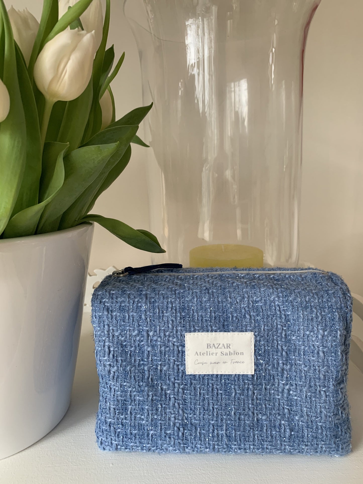 Trousse de Toilette - Sweet Tweedy Bleu