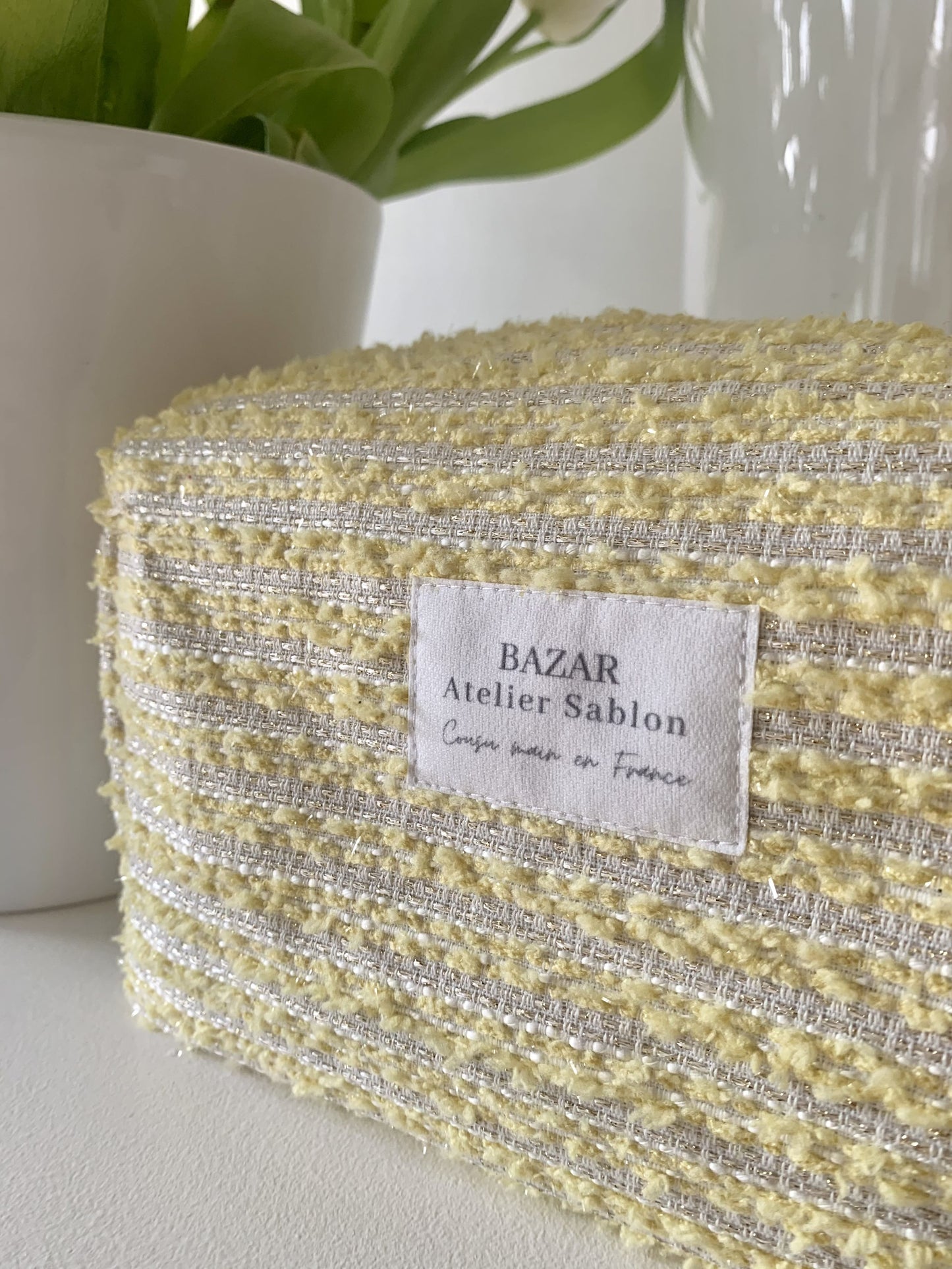 Trousse de Toilette - Sweet Tweedy Jaune