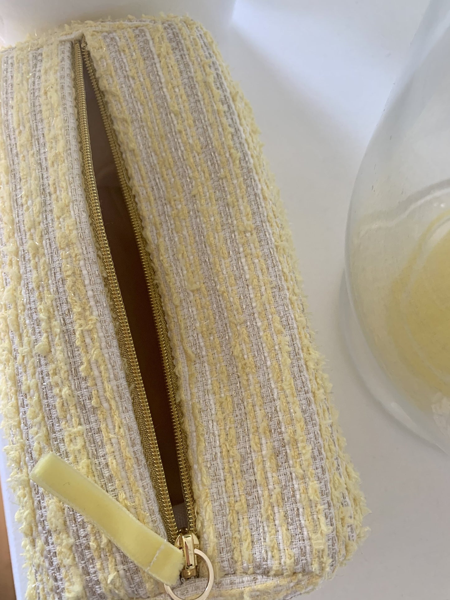 Trousse de Toilette - Sweet Tweedy Jaune