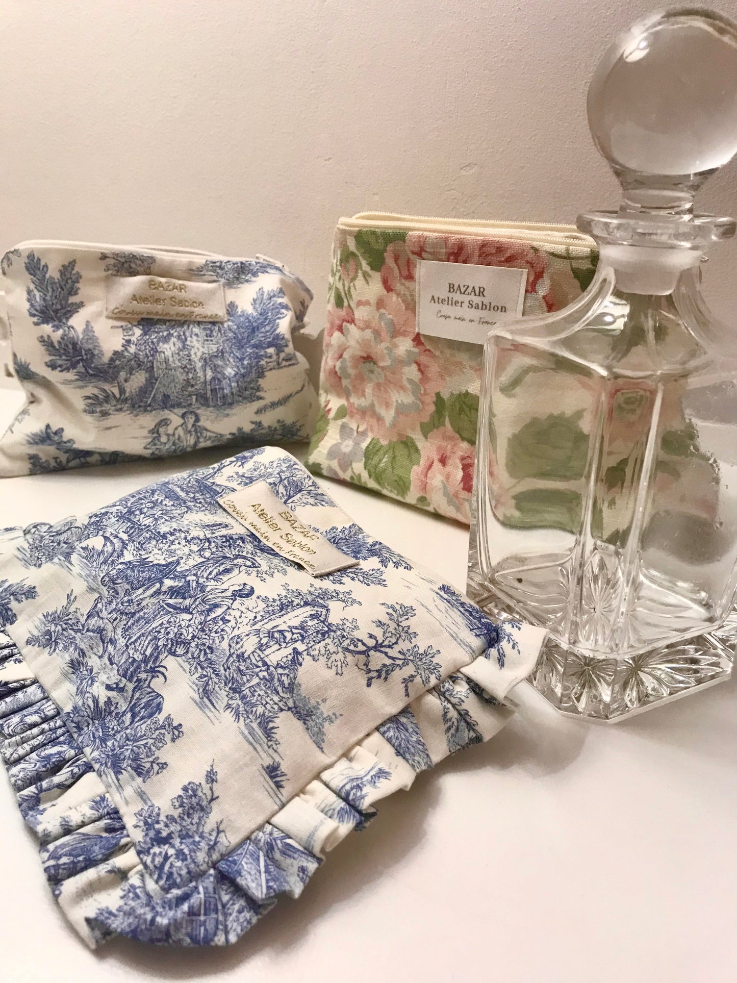 Pochette - Jouy de Fruits à fronces
