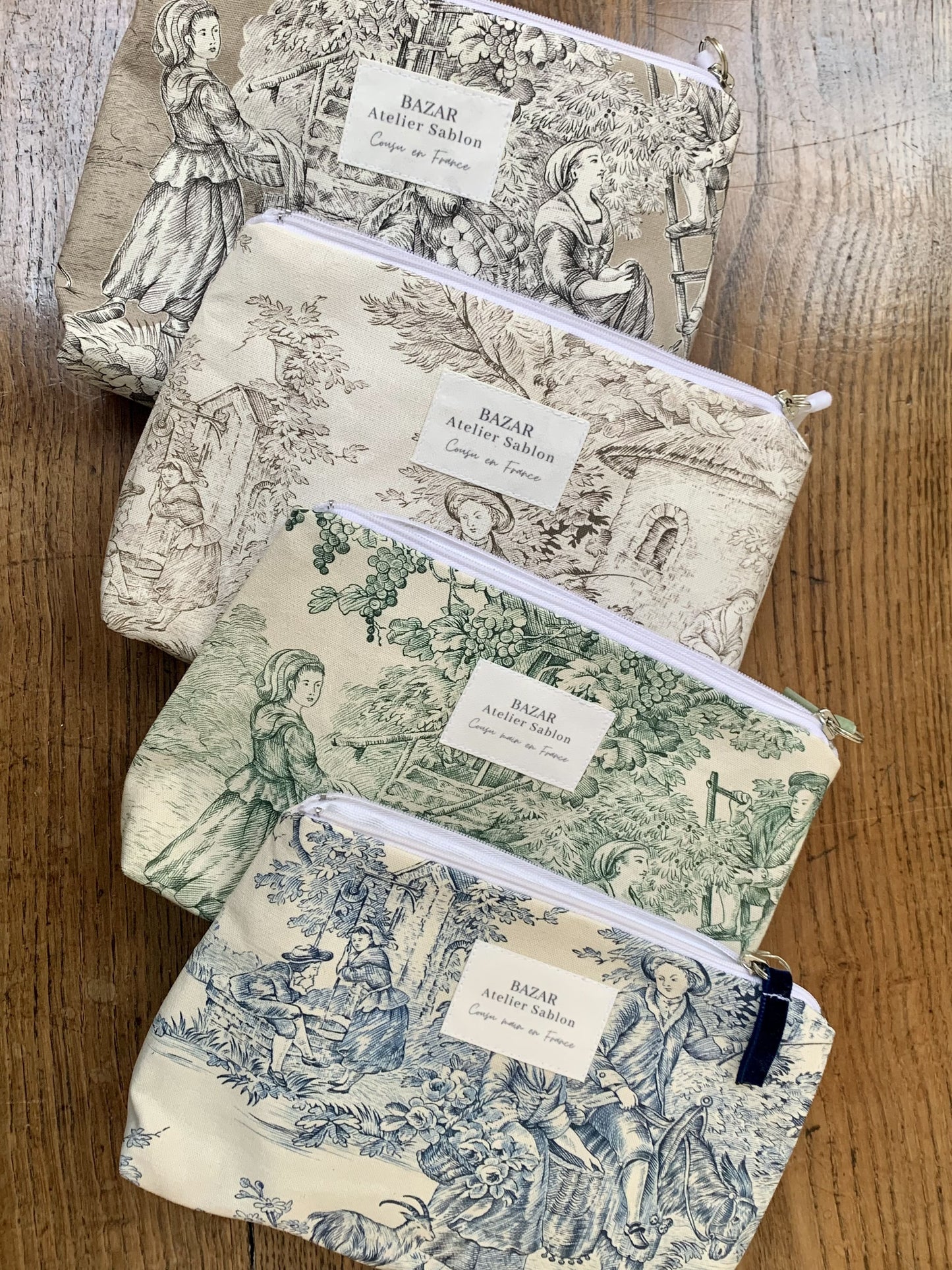 Trousse de Toilette - Jouy de Fruits Bleu