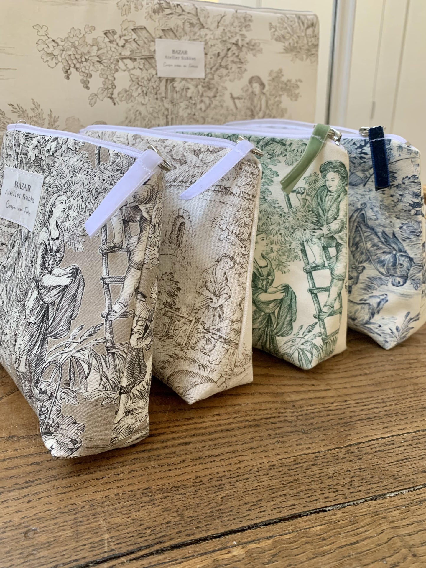 Trousse de Toilette - Jouy de Fruits Bleu