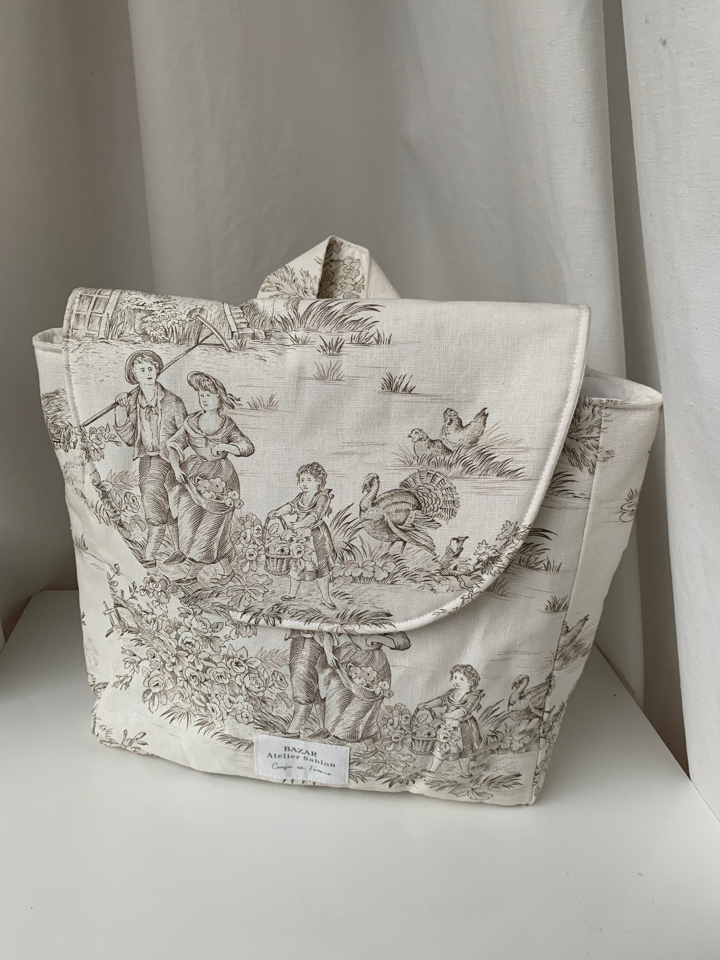 Sac à dos Enfant - Jouy de Fruits Moka