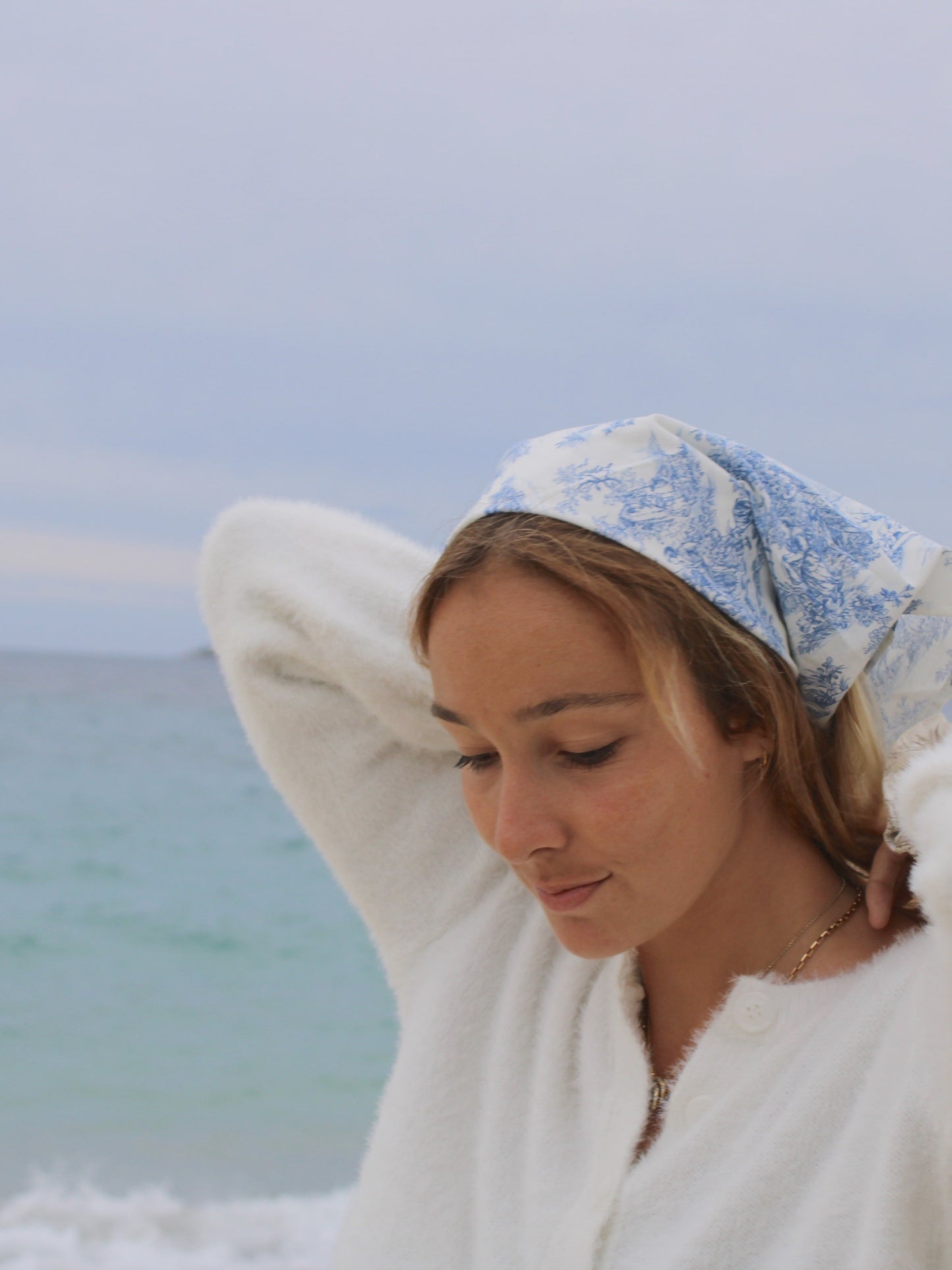 Bandana - Jouy de Fruits Turquoise