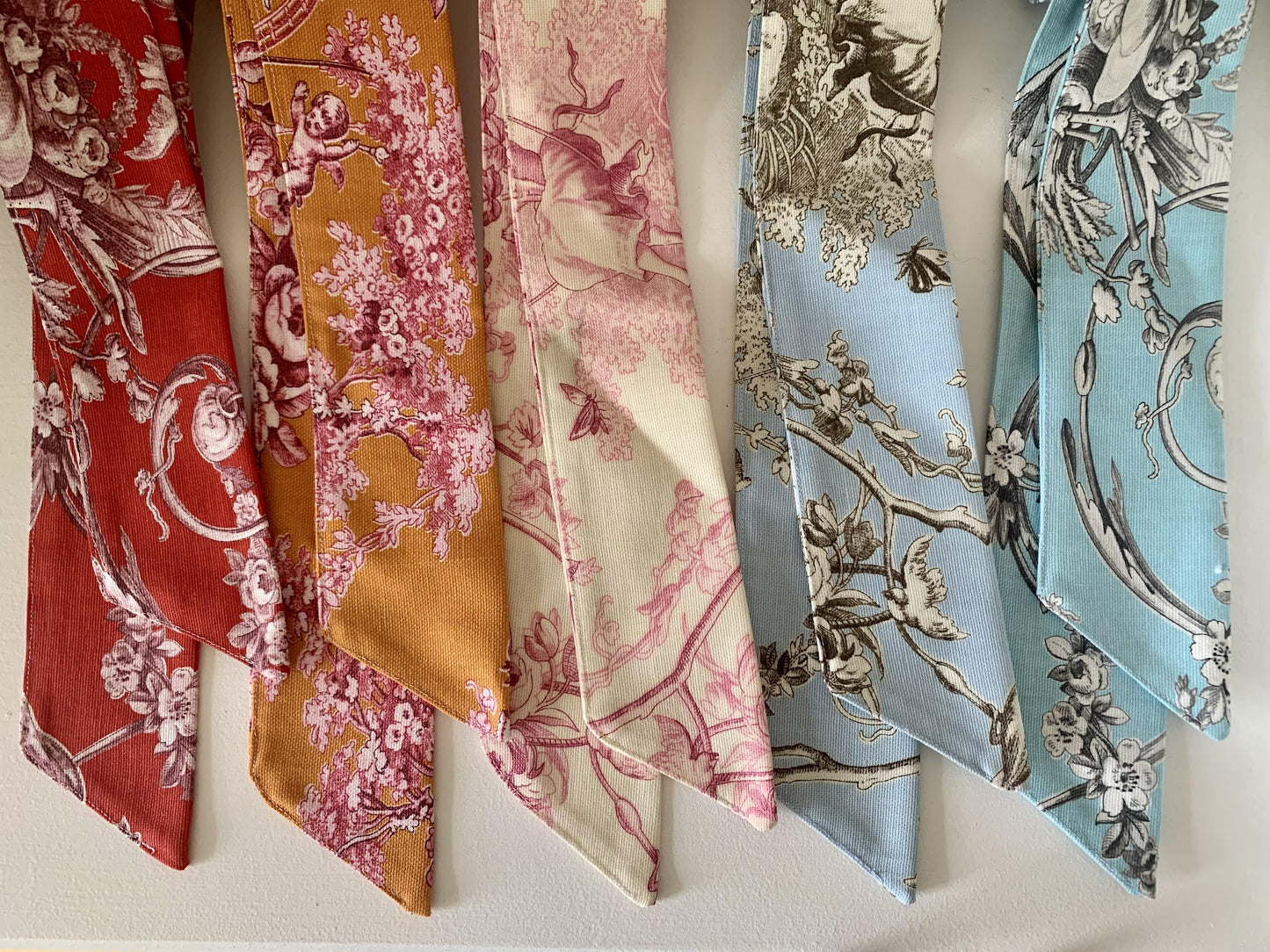 Bandeau - Jouy de Fruits Rouge Coquelicot