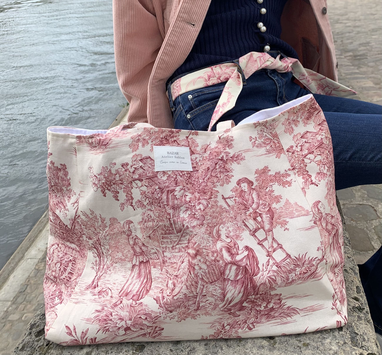 Bandeau - Jouy de Fruits Rose