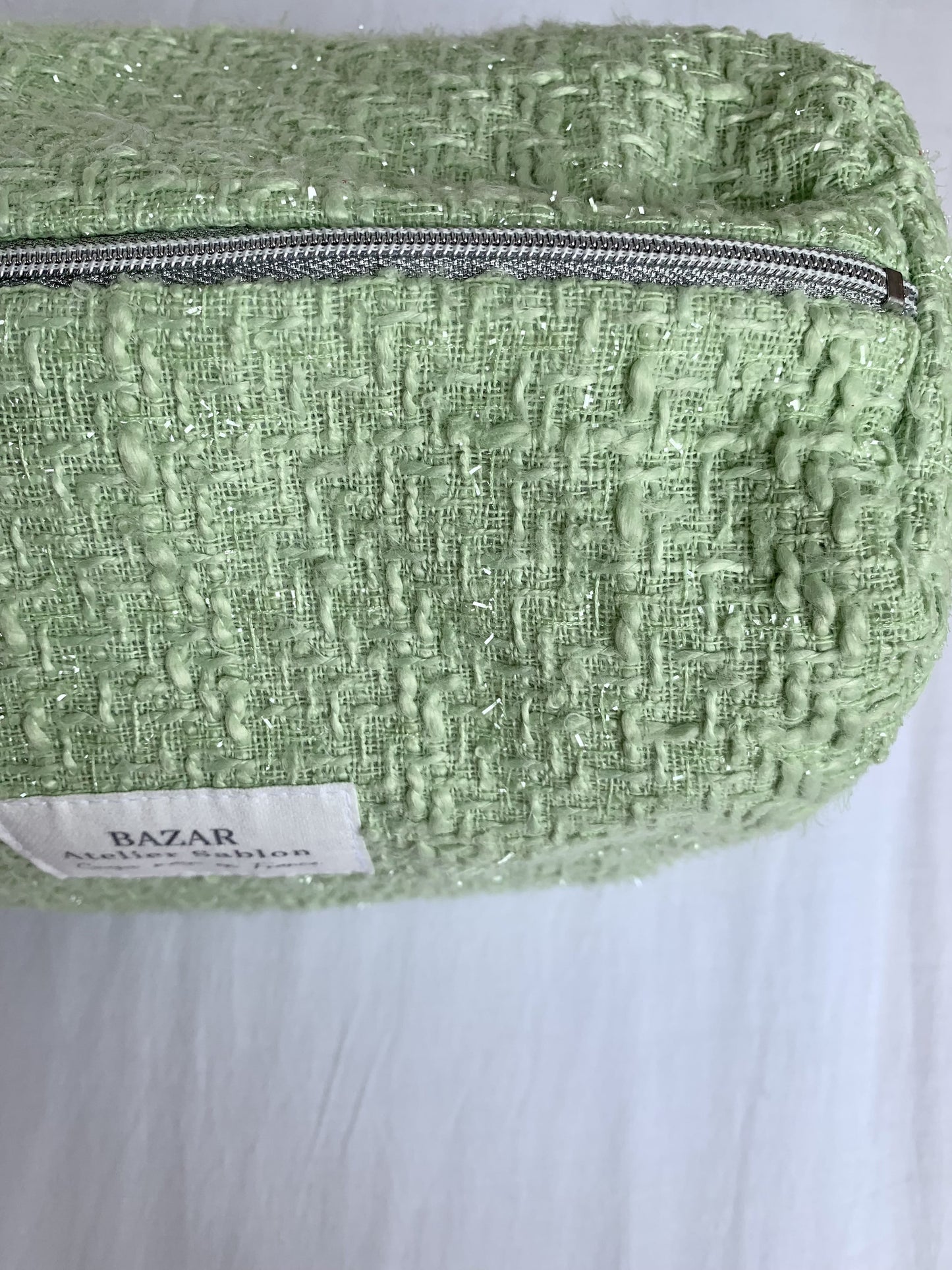 Trousse de Toilette - Sweet Tweedy Pistache