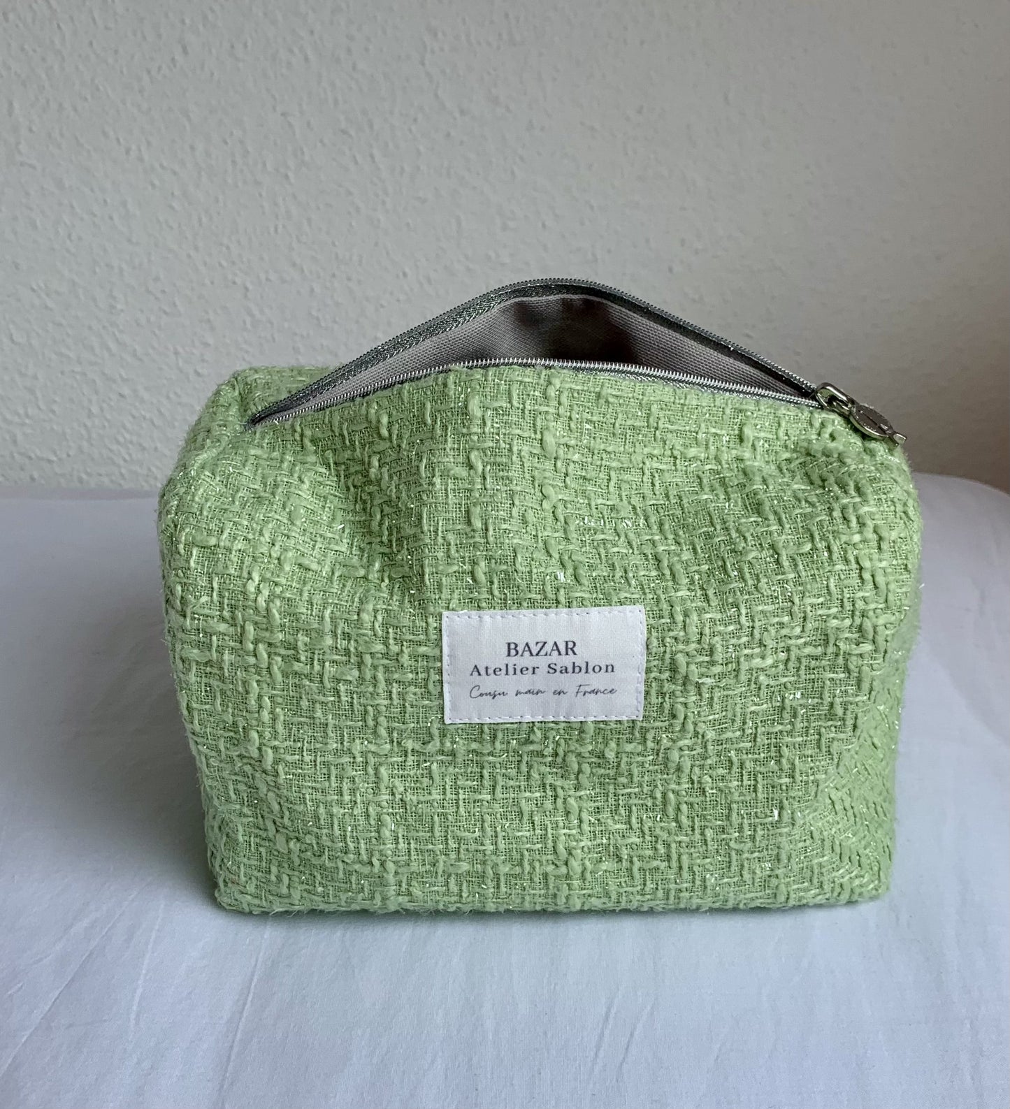 Trousse de Toilette - Sweet Tweedy Pistache