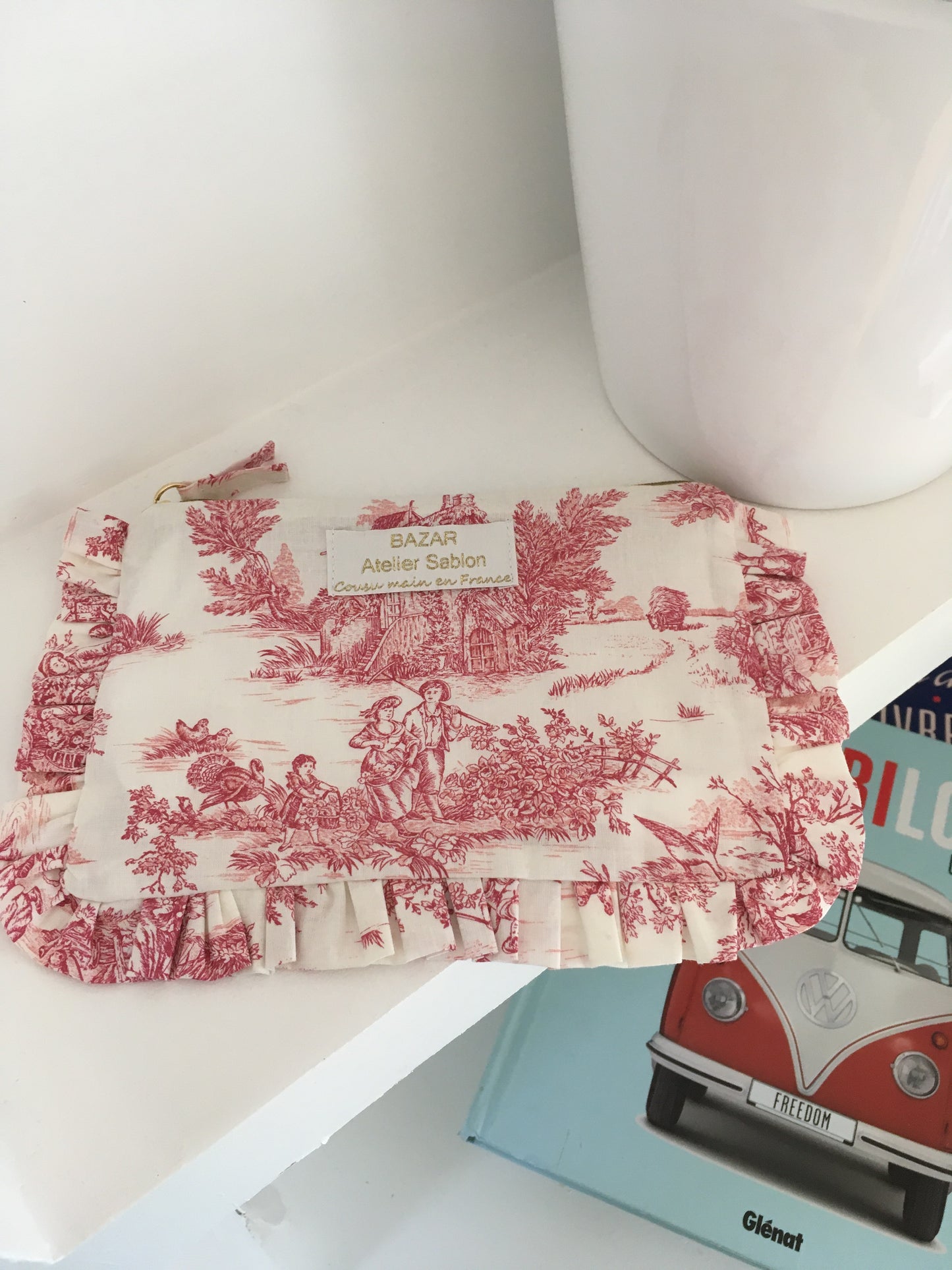 Pochette - Jouy de Fruits à fronces