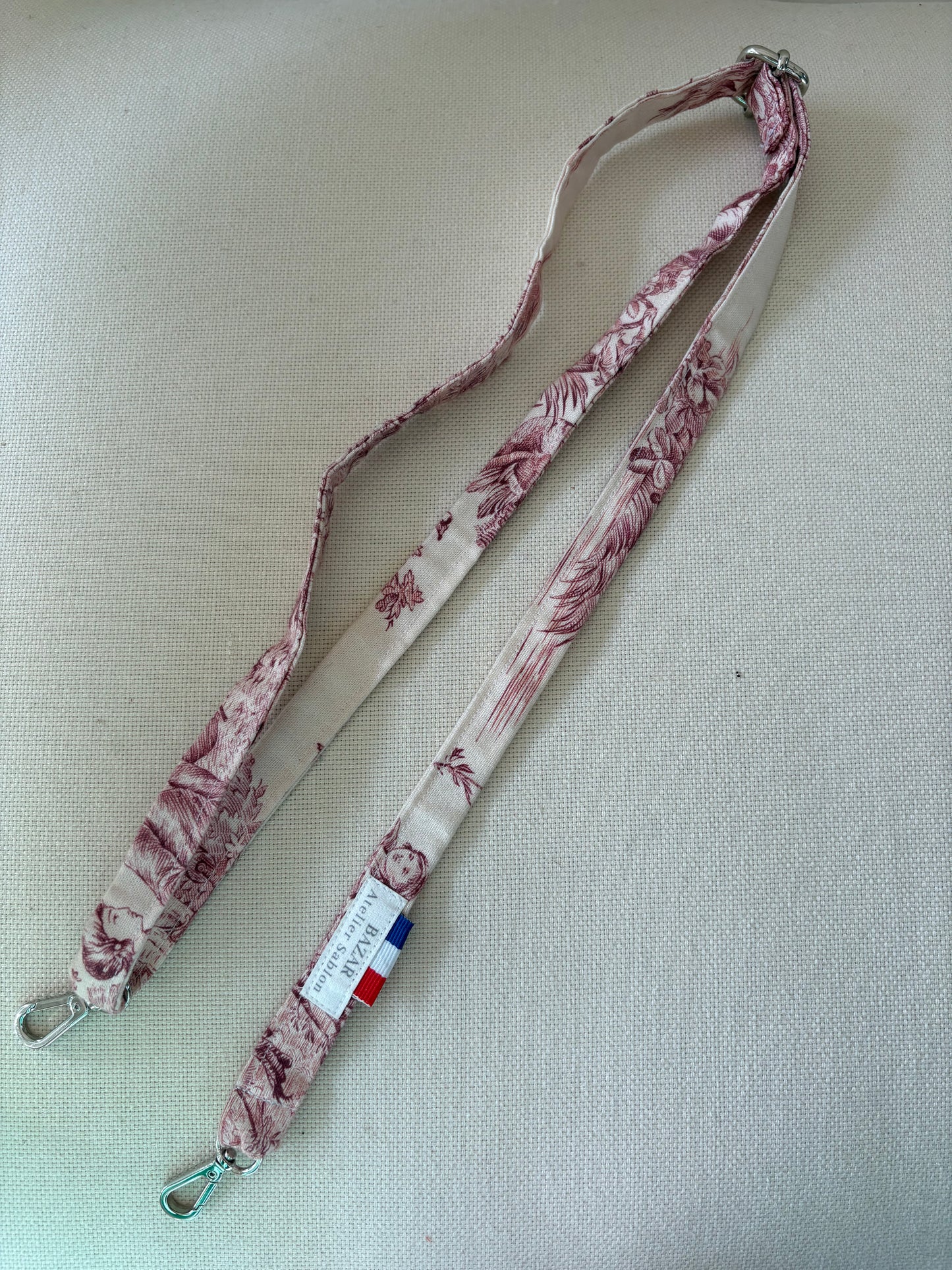 Bandoulière de téléphone - Jouy de Fruits Rouge