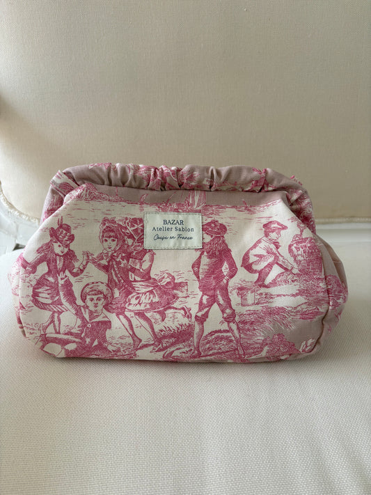Clutch - Jouy de Fruits Rose poudrée