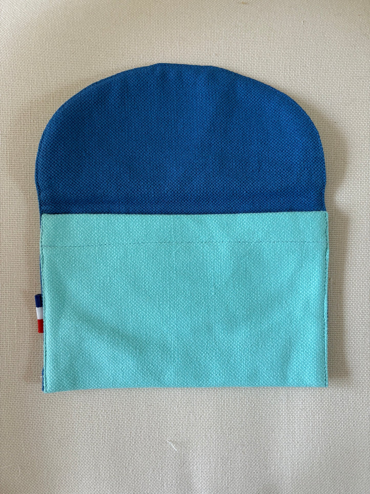 Pochette enveloppe - Vice-Versa Bleu