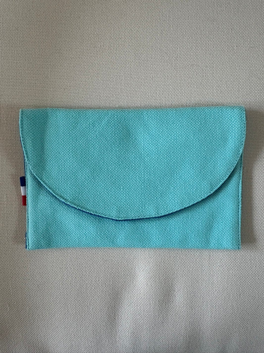 Pochette enveloppe - Vice-Versa Bleu