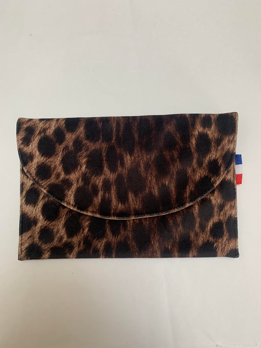 Pochette enveloppe - Pile Poil Léopard