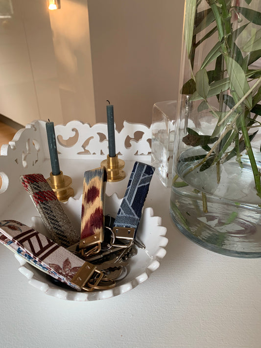 Porte-Clef Maison de Campagne Acajou