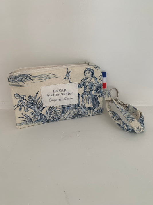 Porte-Monnaie - Jouy de Fruits Bleu