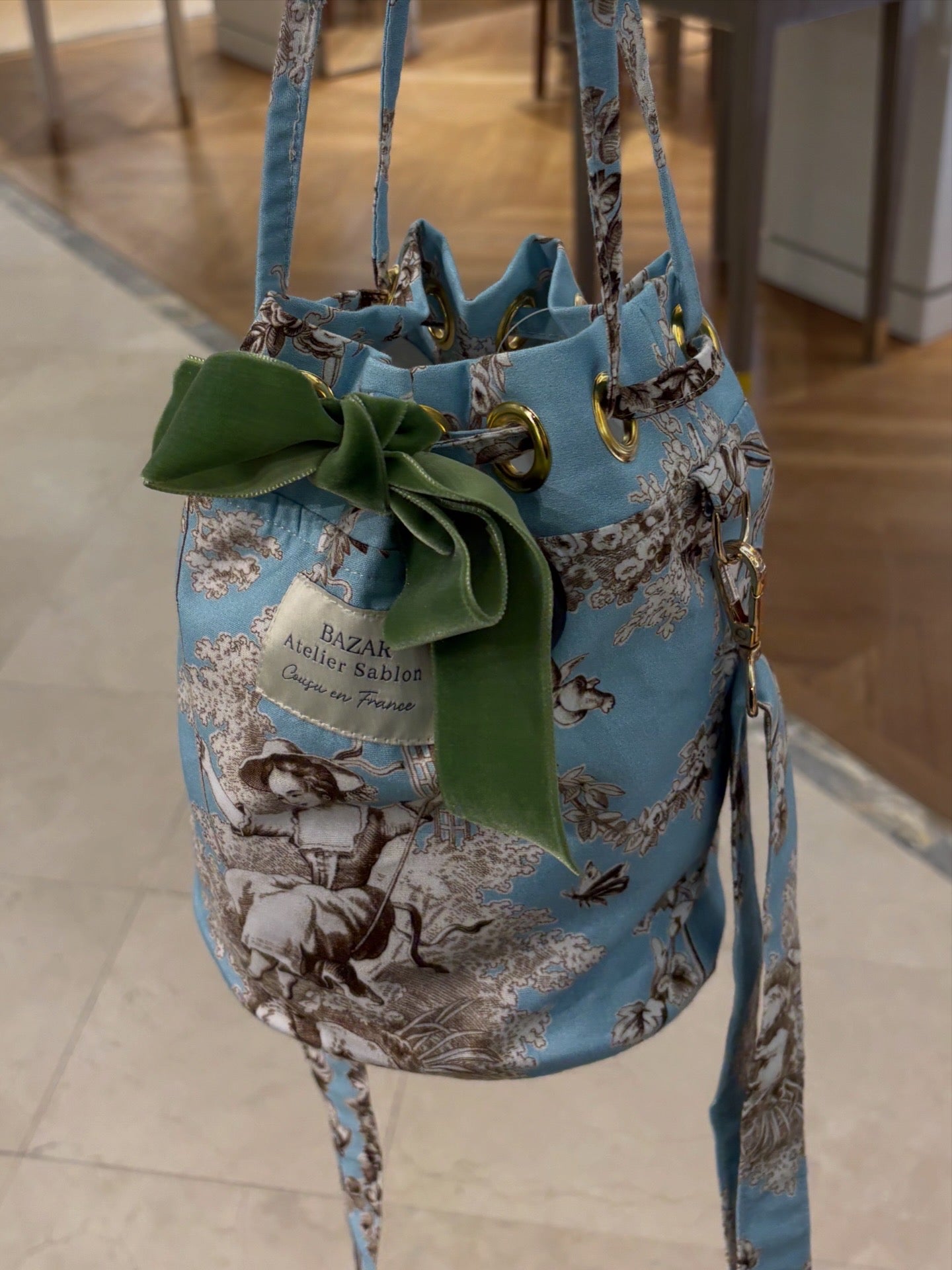 Sac Seau - Jouy de Fruits Turquoise