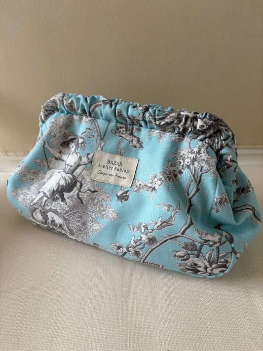 Clutch - Jouy de Fruits Turquoise