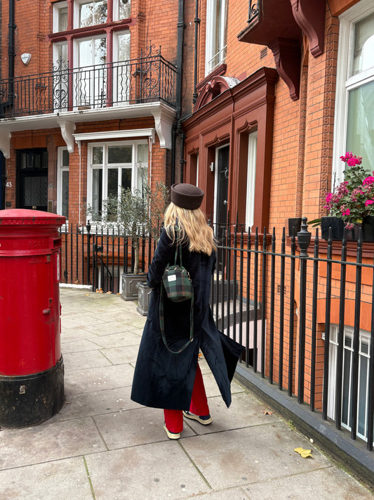 Sac Seau - Tartan Pion Vert