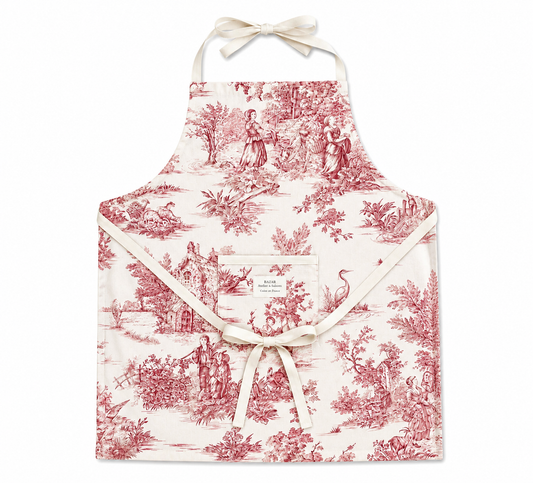Tablier Adulte - Jouy de Fruits Rouge