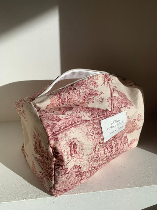 Trousse de Toilette XL - Jouy de Fruits Rouge