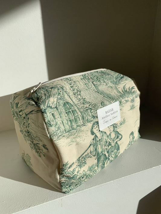 Trousse de Toilette XL - Jouy de Fruits Vert